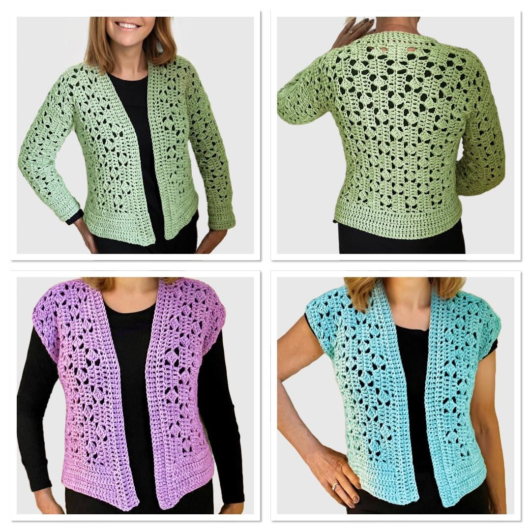 Double Crochet All the Way Vest - Haakpatroon