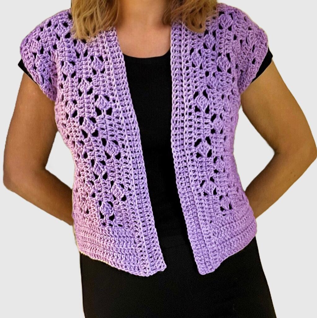 Double Crochet All the Way Vest - Haakpatroon