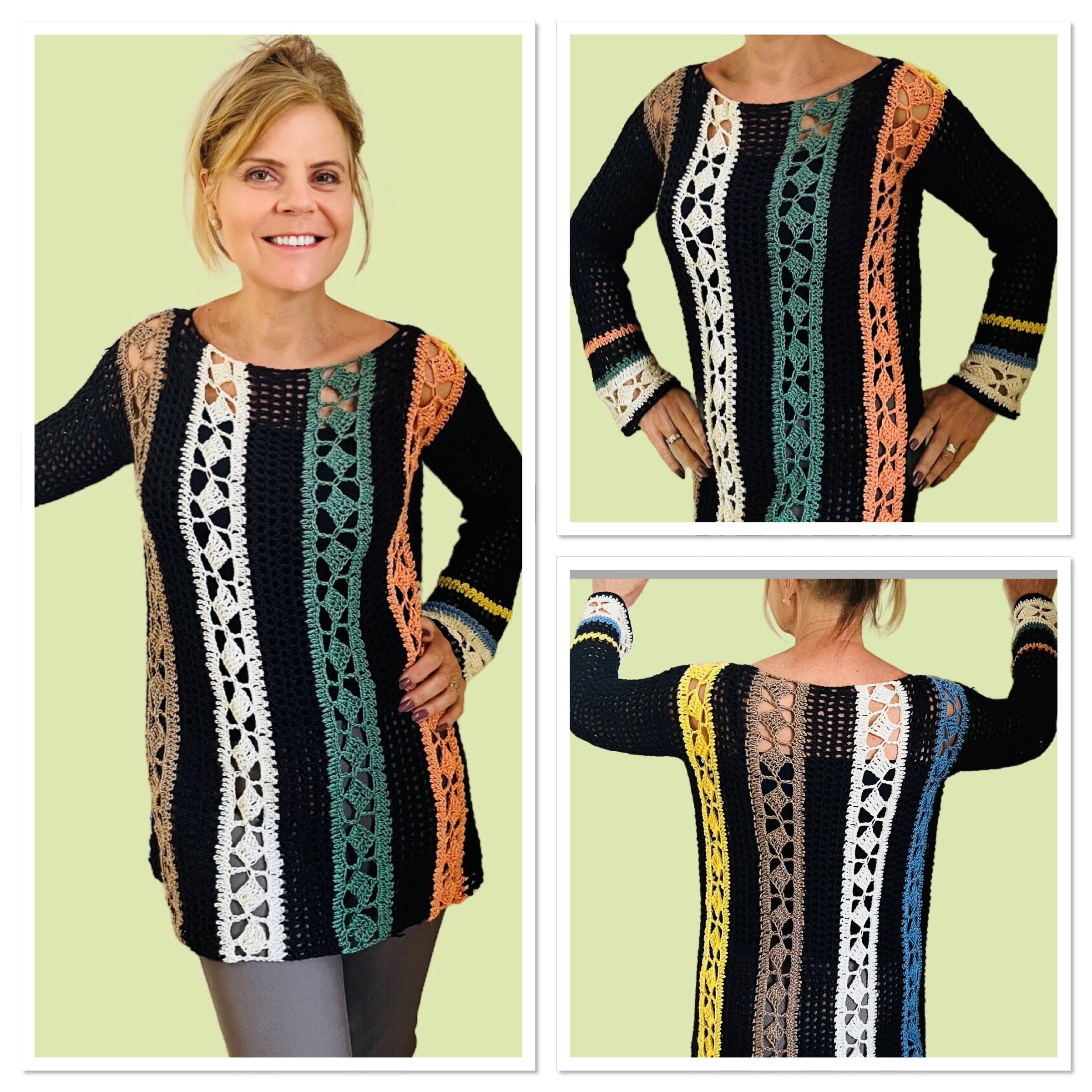 Dynamic Tunic - Haakpatroon