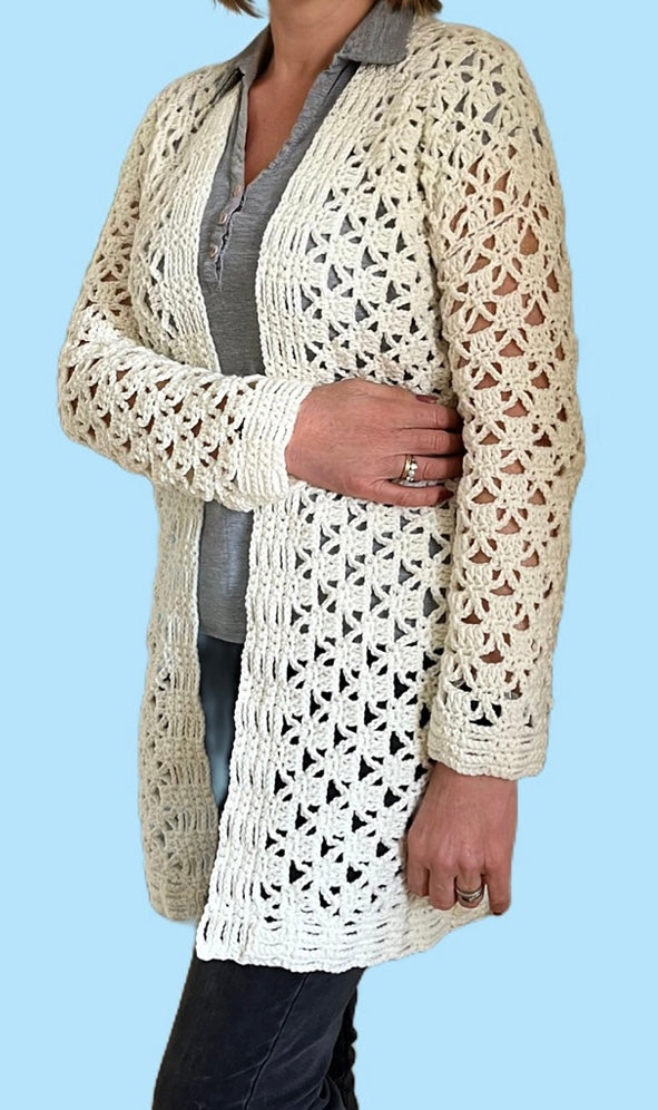 Avani Cardi - haakpatroon vest