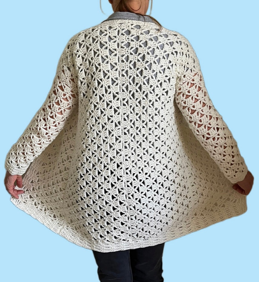 Avani Cardi - haakpatroon vest