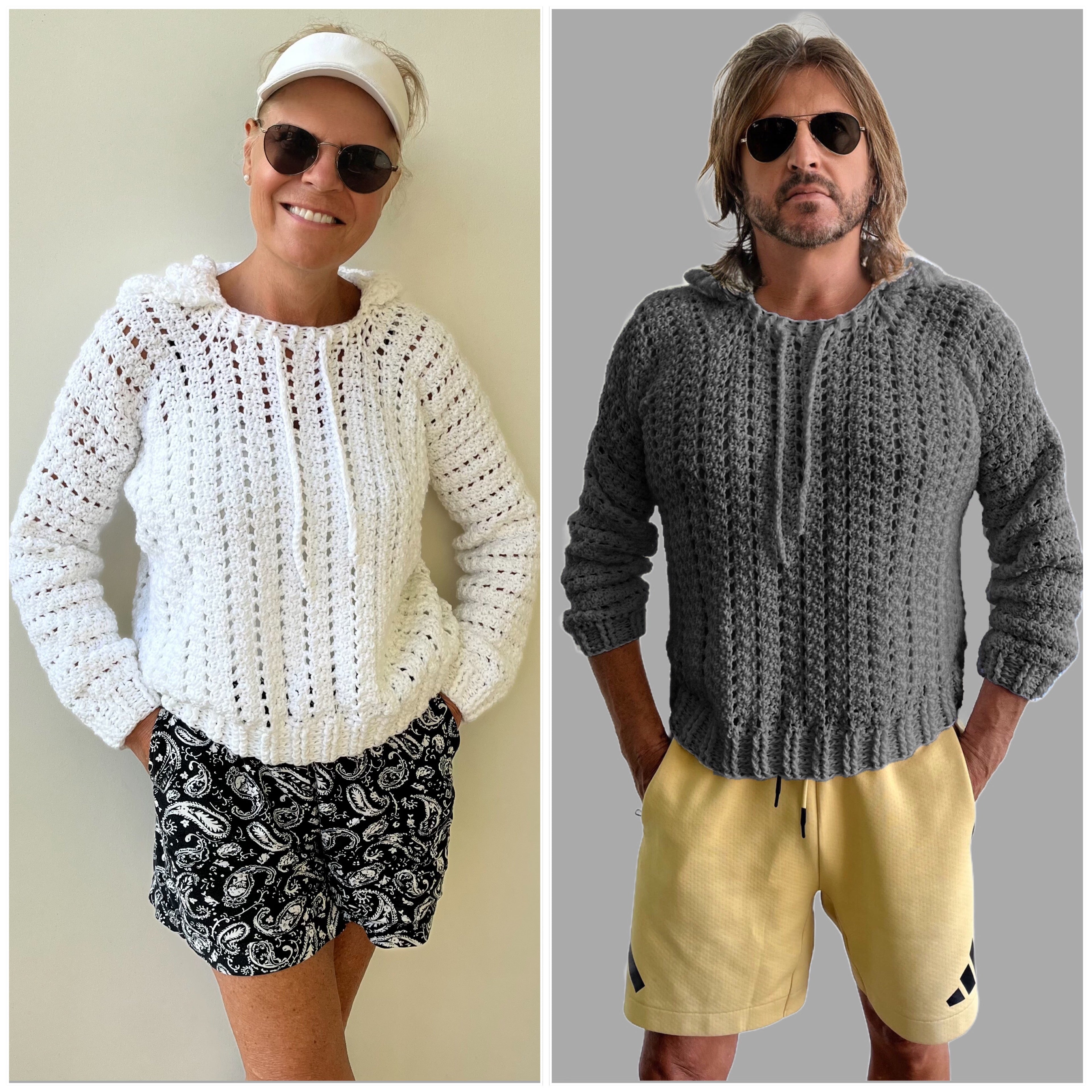 In the Mood for a Hood - Haakpatroon - Hoodie Sweater - Pdf
