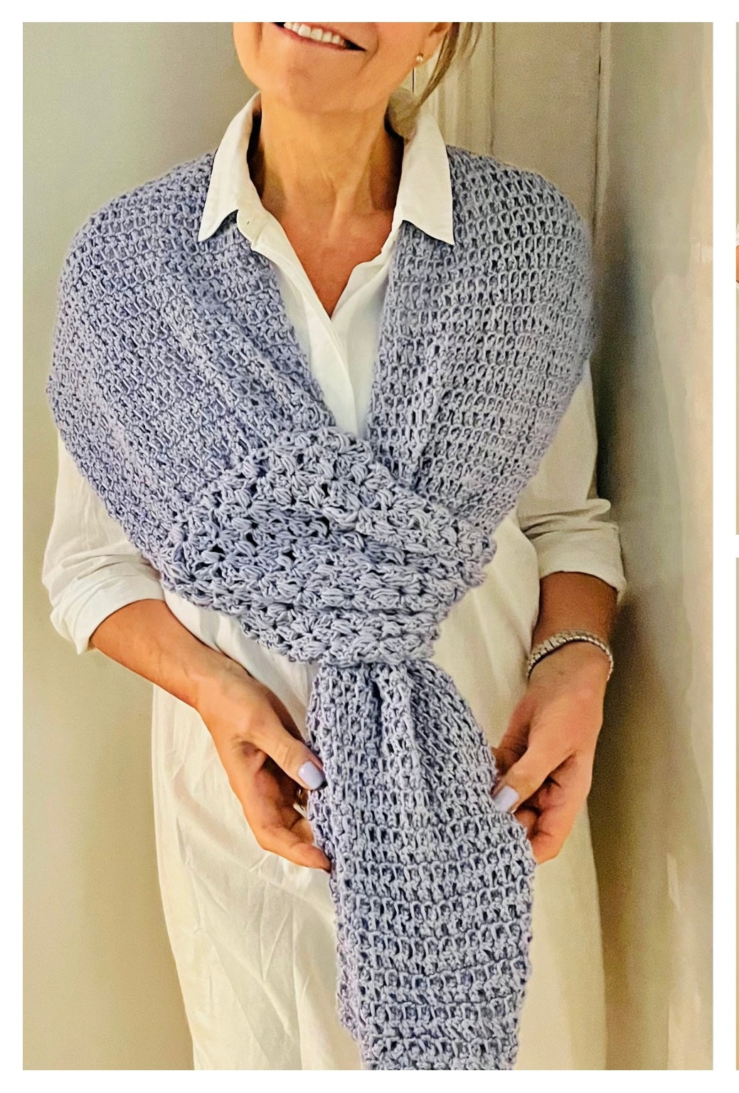 Its a Wrap -Slip Knoop- Zomer Shawl - Haakpatroon