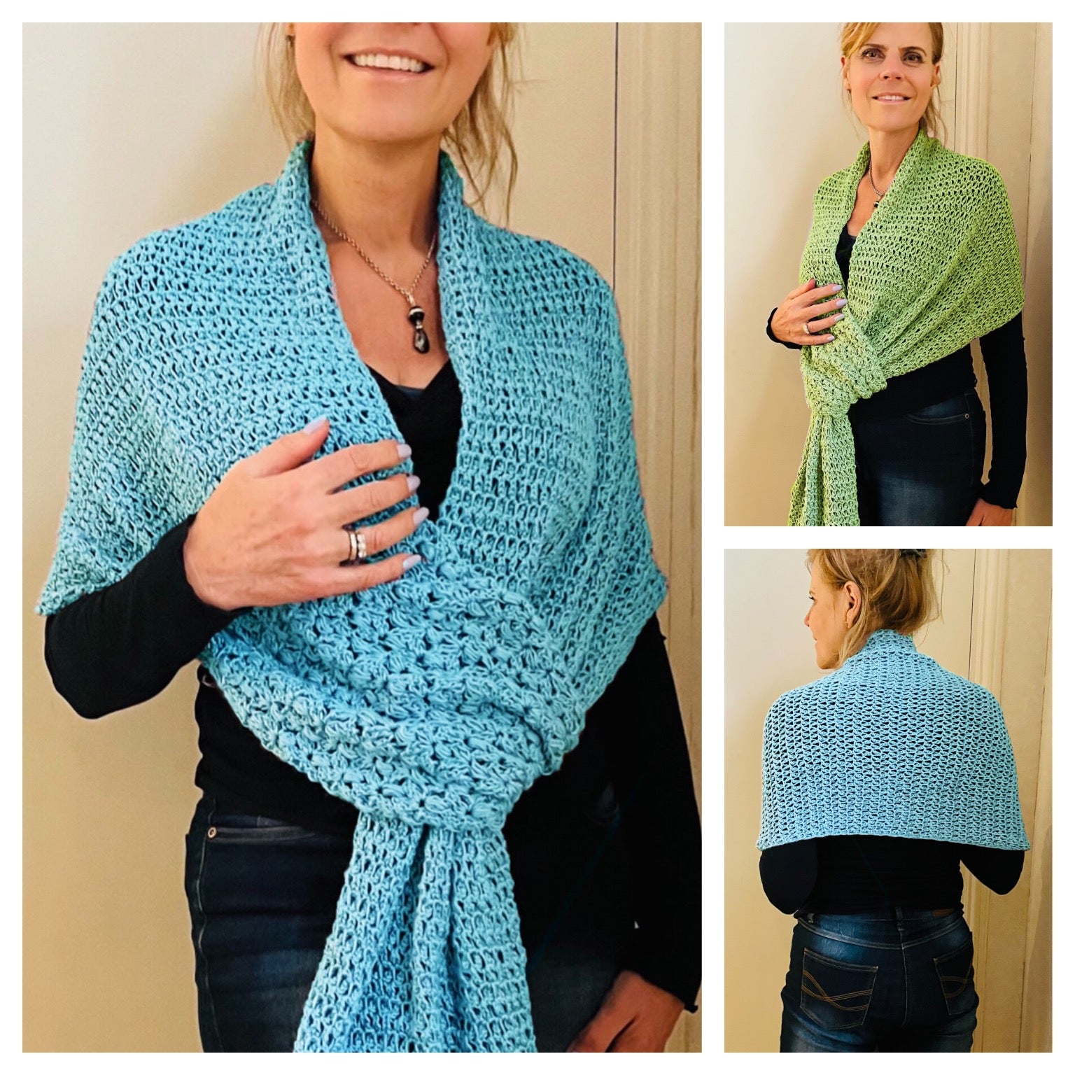 Its a Wrap -Slip Knoop- Zomer Shawl - Haakpatroon