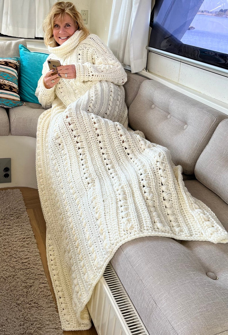 Cozy Couch Sweater, Haakpatroon