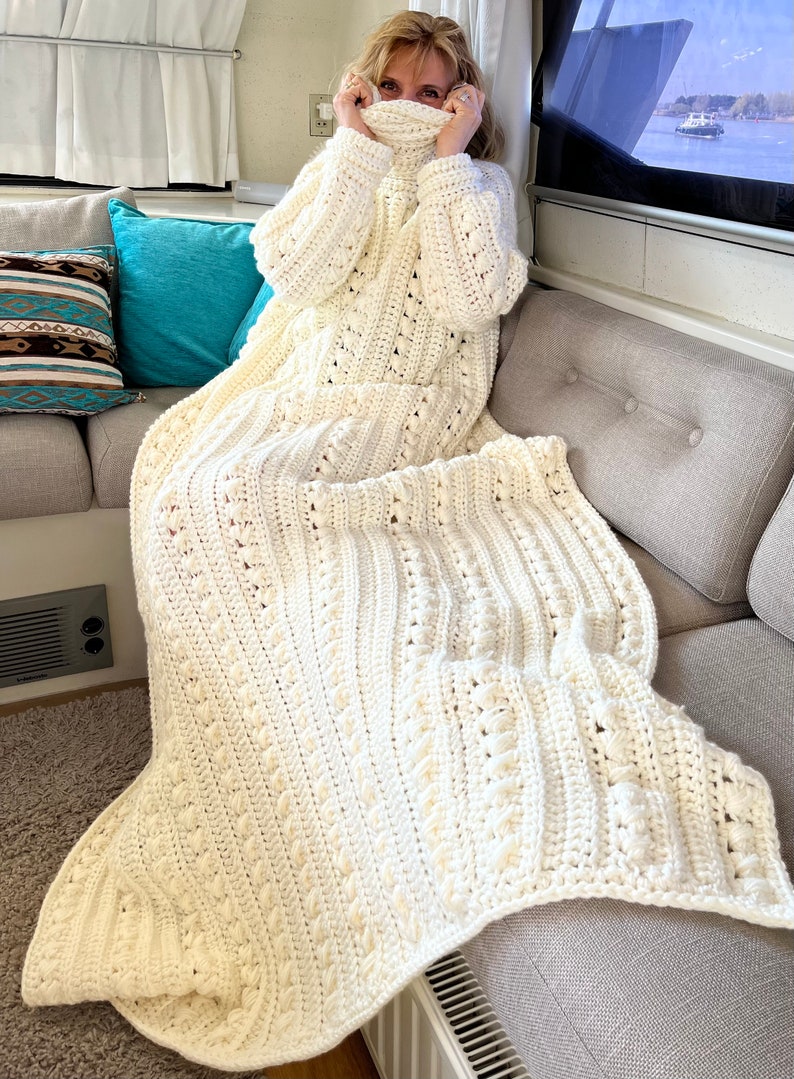 Cozy Couch Sweater, Haakpatroon