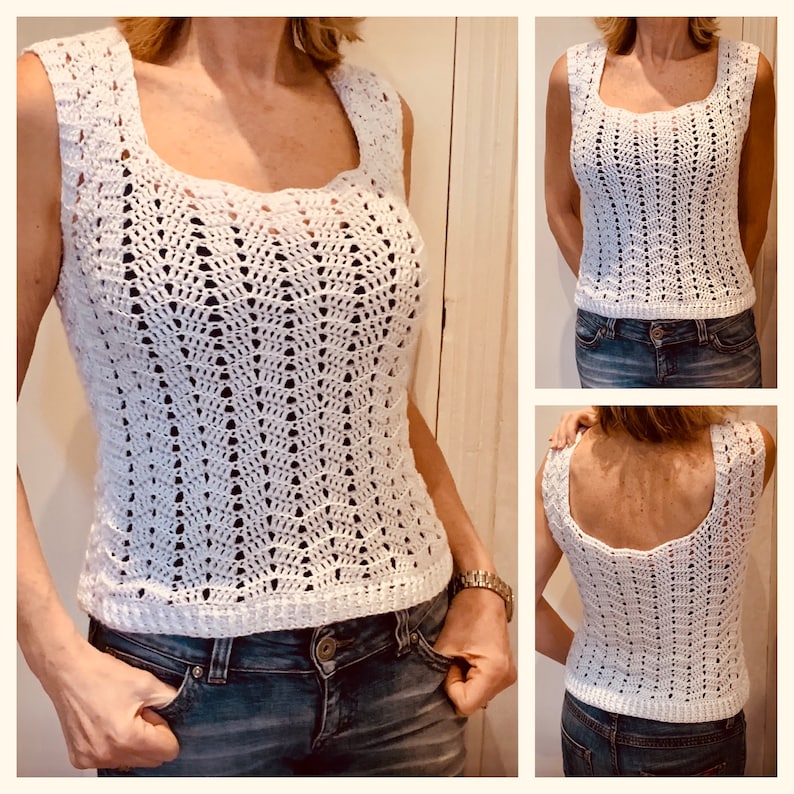 Hip and Hot Zomertopje-Haakpatroon - Main Image