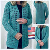 1.2.3.Lucky Cardi  Vest - Haakpatroon