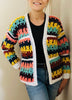 Kaleidoscope Kitty Squares Vest - Haakpatroon