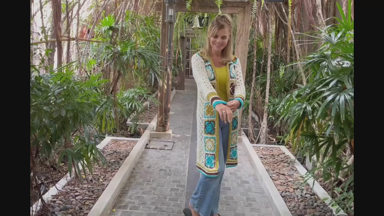 Santa Fe Vest - haakpatroon - digital pdf