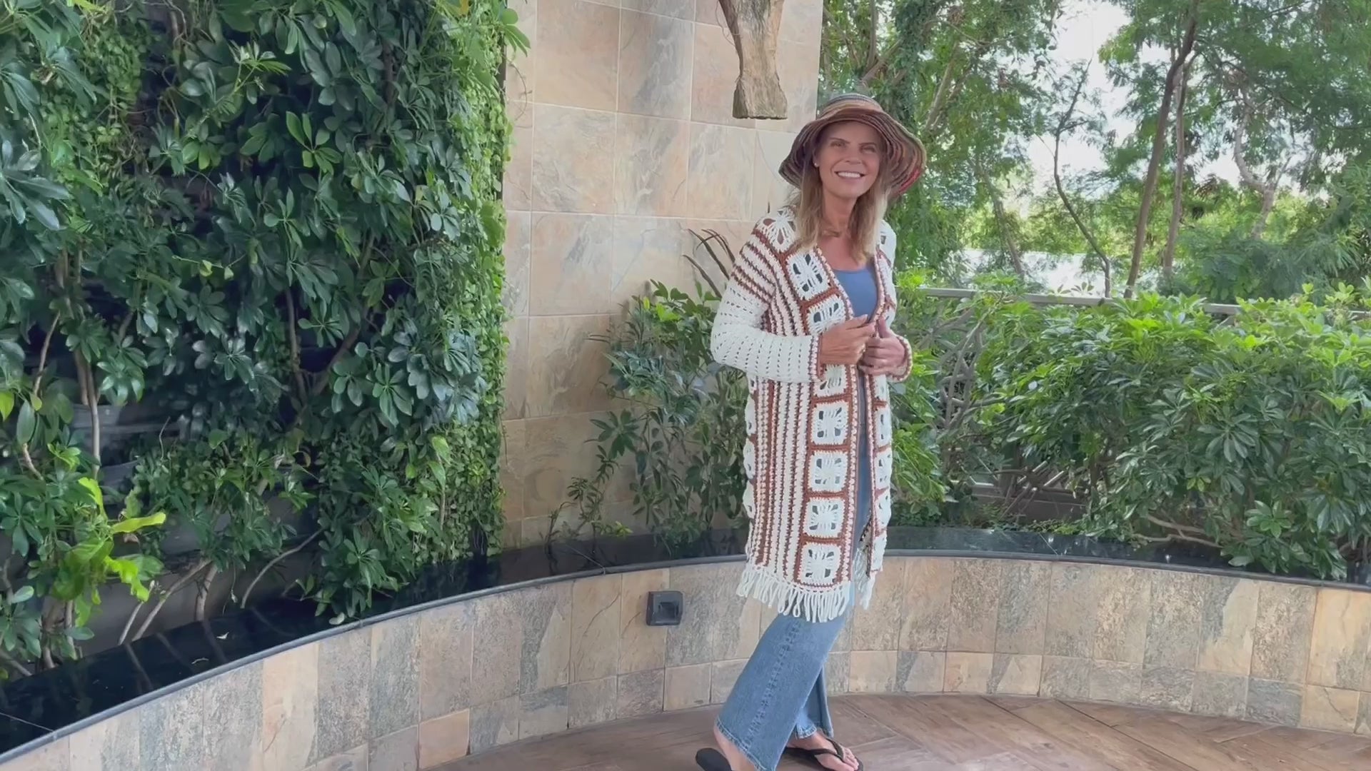 Bohemian Chique Vest - Haakpatroon - digital pdf