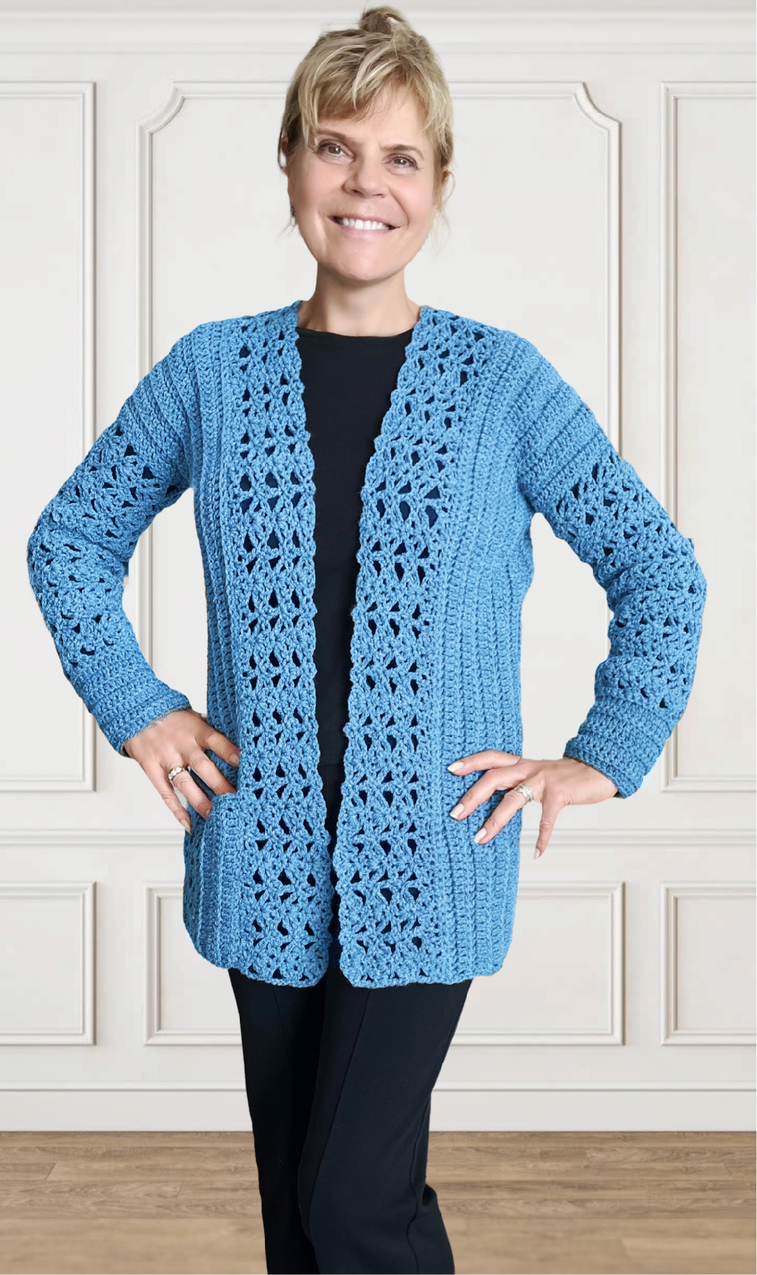 Simply Stunning Cardigan - Vest -  Nederlands Haakpatroon - digital pdf