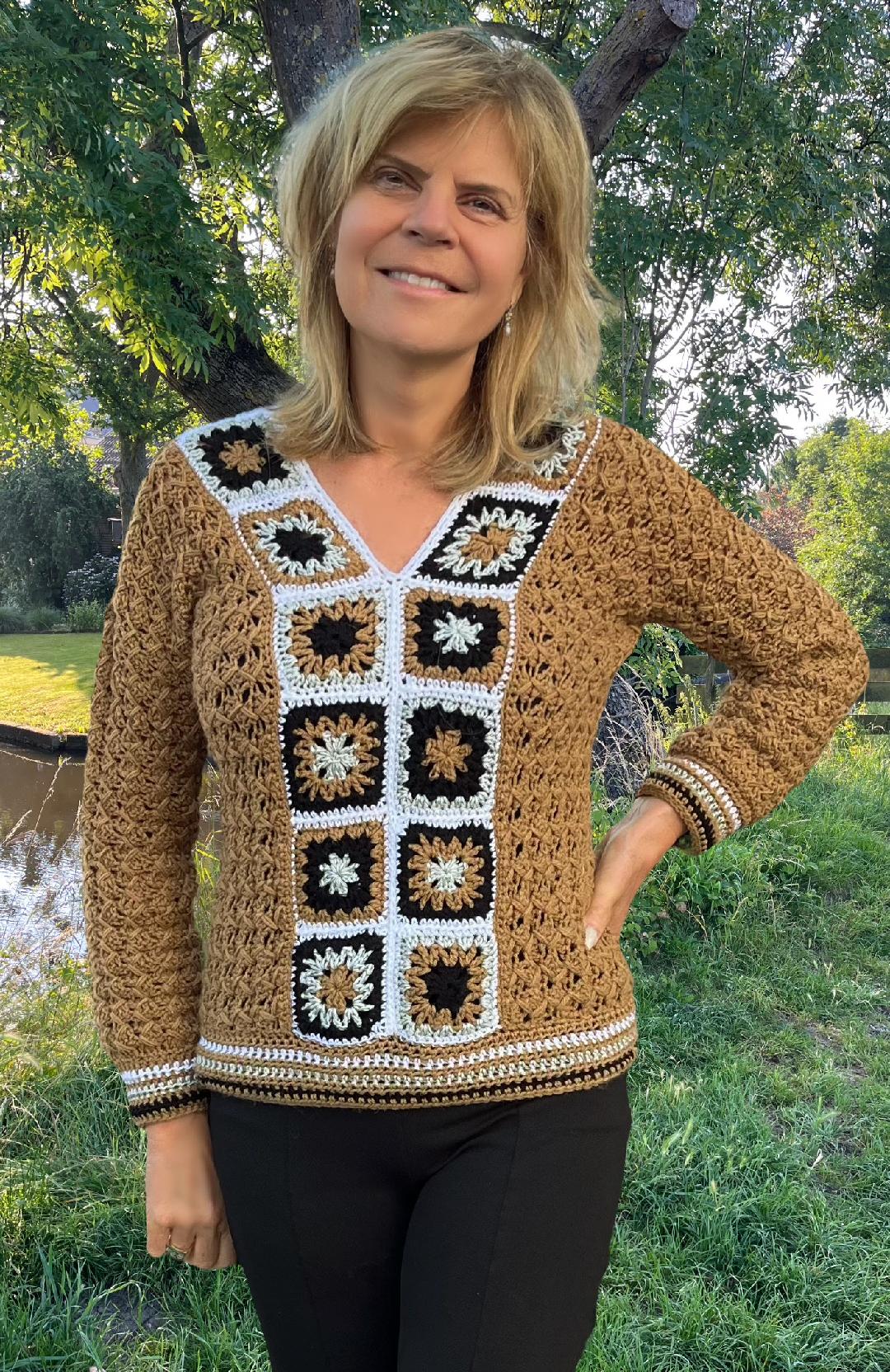 Toffee Trail Sweater - Haakpatroon - Digital pdf