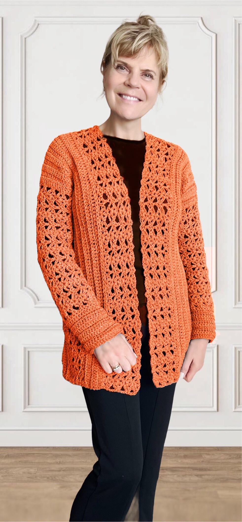 Simply Stunning Cardigan - Vest -  Nederlands Haakpatroon - digital pdf