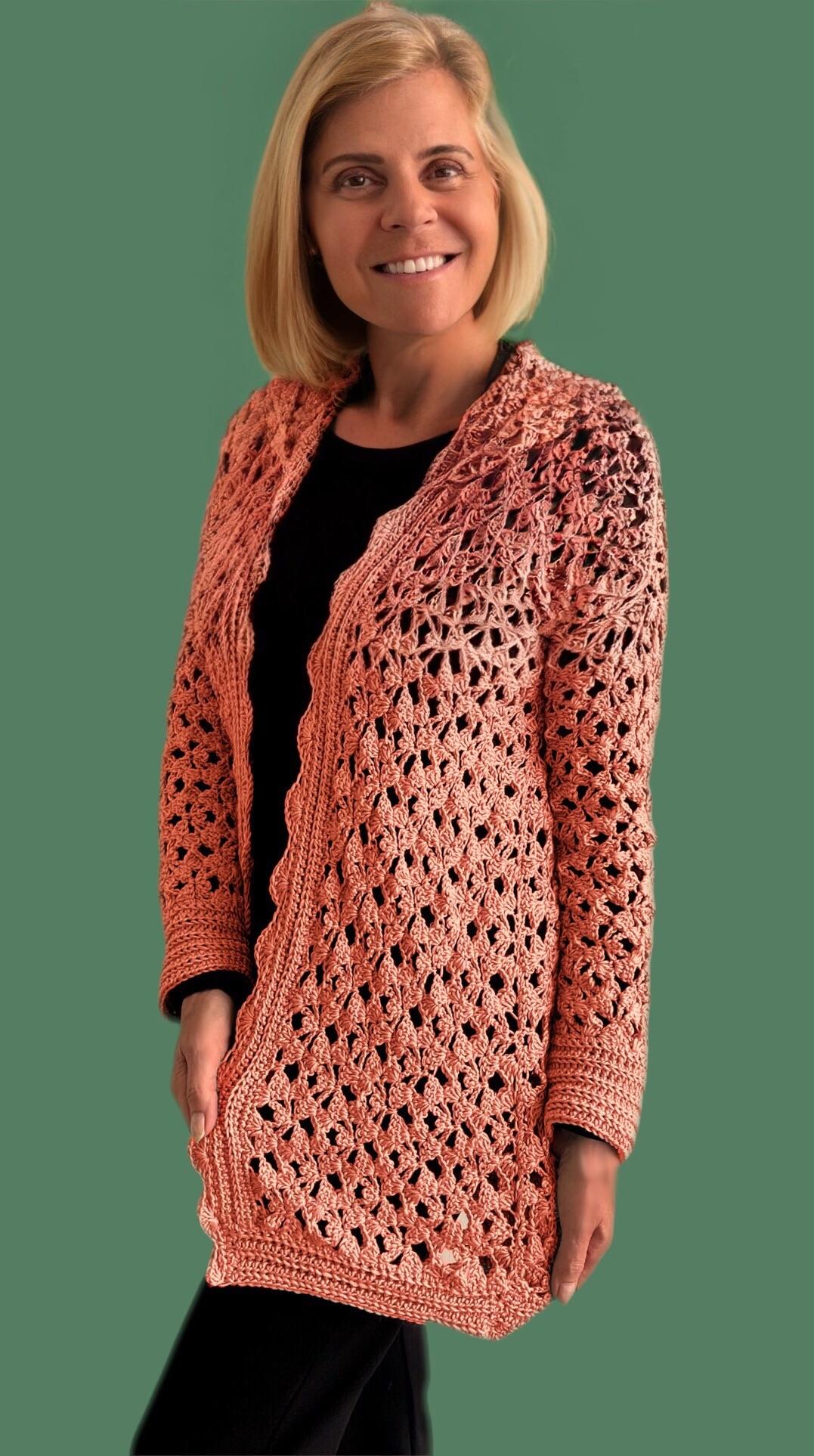 'With or Without' Vest -Haakpatroon - PDF