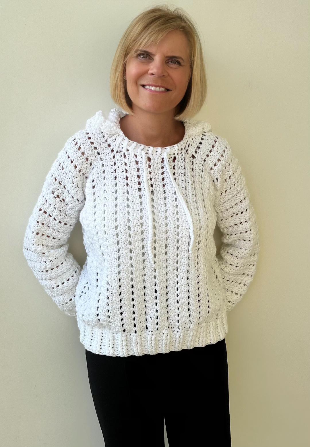 In the Mood for a Hood - Haakpatroon - Hoodie Sweater - Pdf