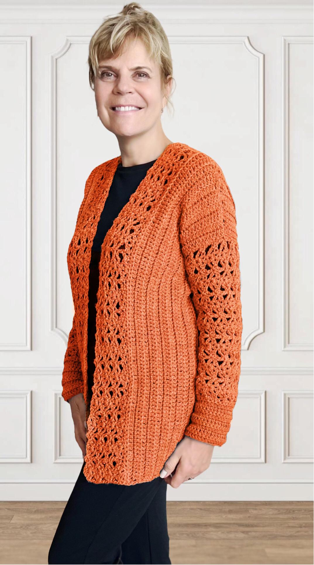 Simply Stunning Cardigan - Vest -  Nederlands Haakpatroon - digital pdf