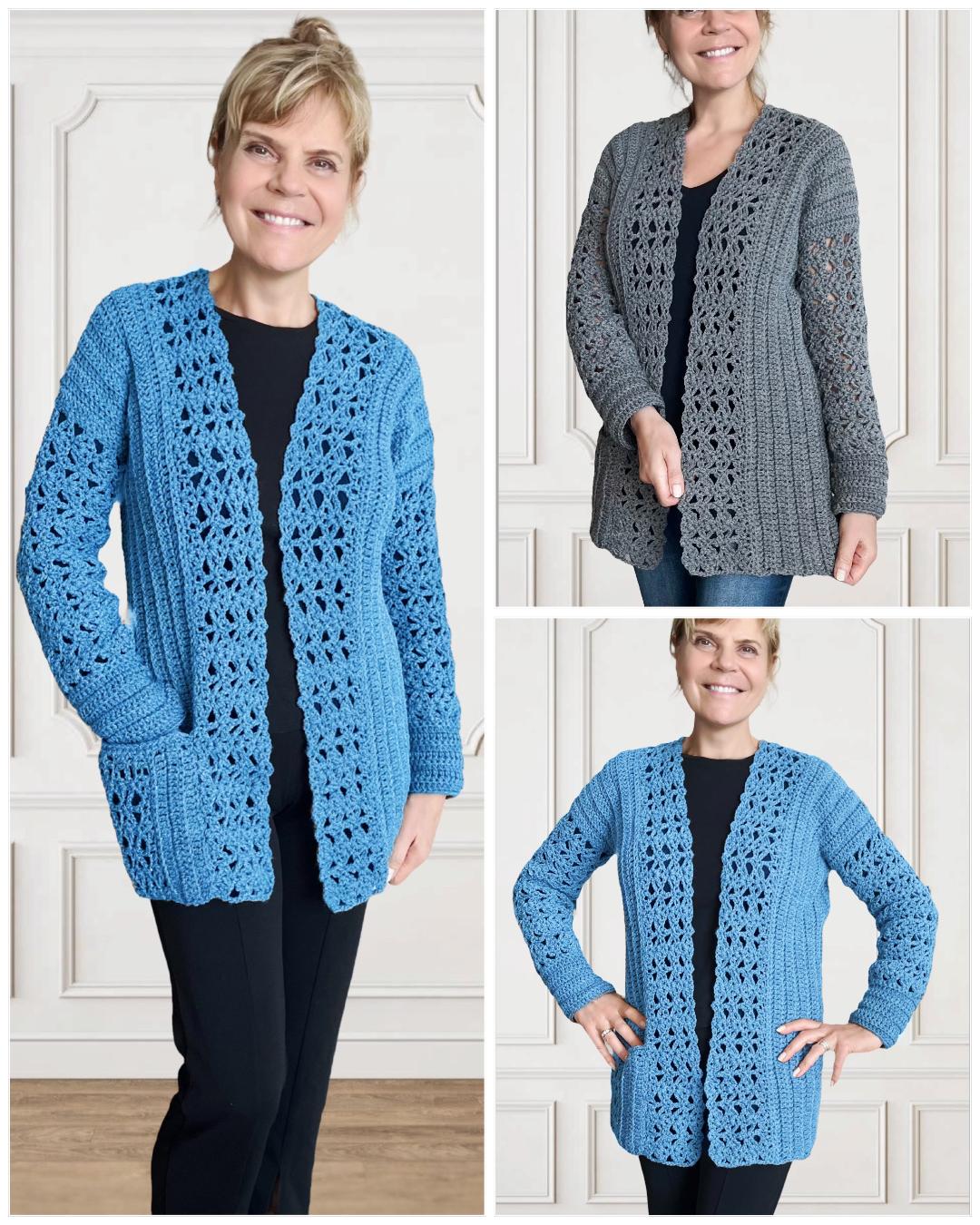 Simply Stunning Cardigan - Vest -  Nederlands Haakpatroon - digital pdf