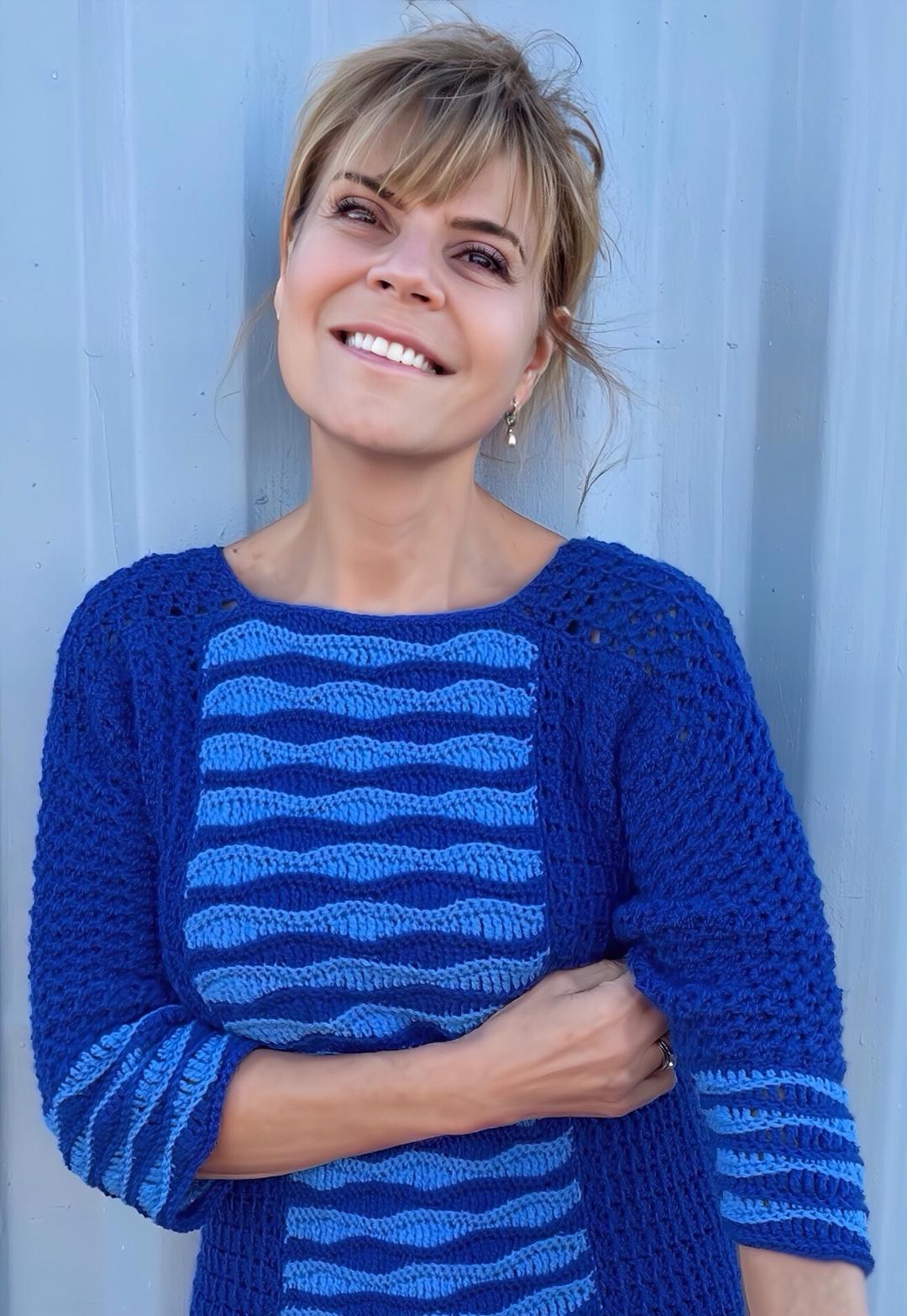 Captured Between Waves - Trui en Tuniek - Nederlands Haakpatroon - digital pdf