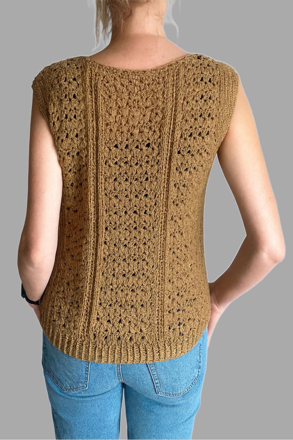 Café Noir Twin Set - Trui & Vest - Nederlands Haakpatroon - digital pdf