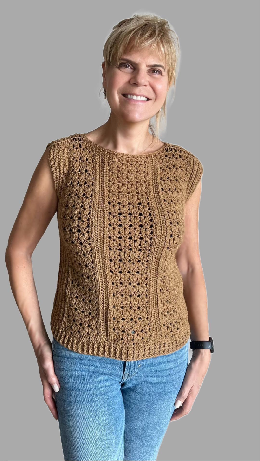 Café Noir Twin Set - Trui & Vest - Nederlands Haakpatroon - digital pdf