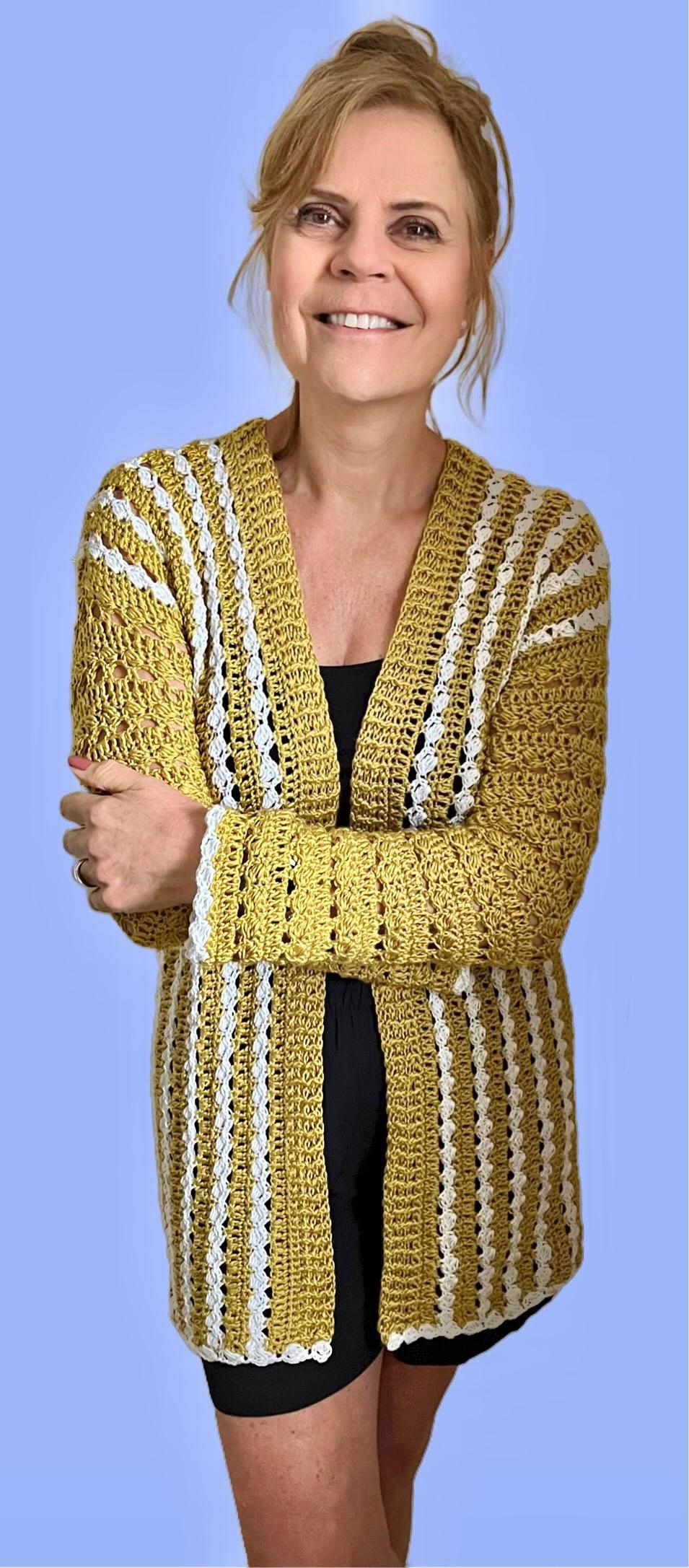 Glow Cardi Glow - Haakpatroon