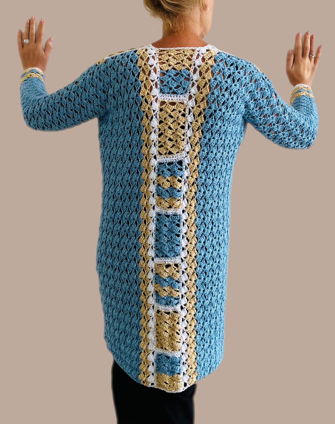 Jenny Squares Vest + Top - Haakpatronen - digital pdf