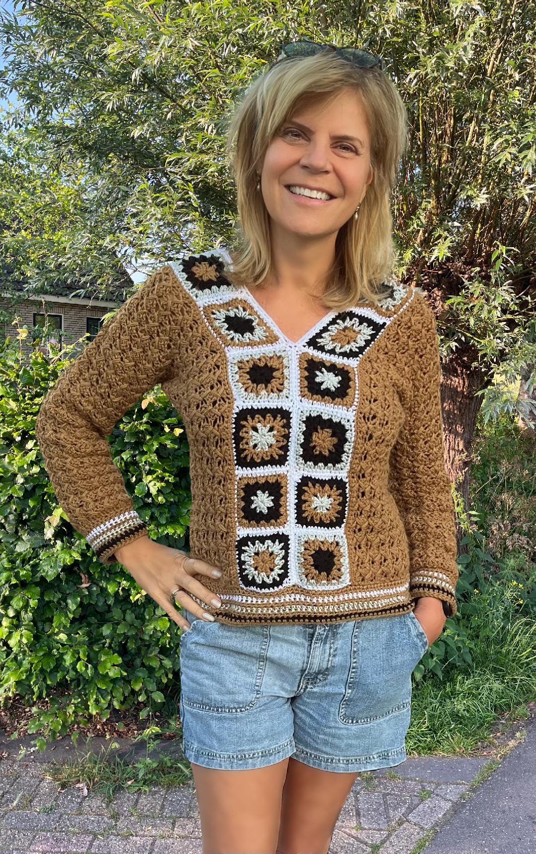 Toffee Trail Sweater - Haakpatroon - Digital pdf