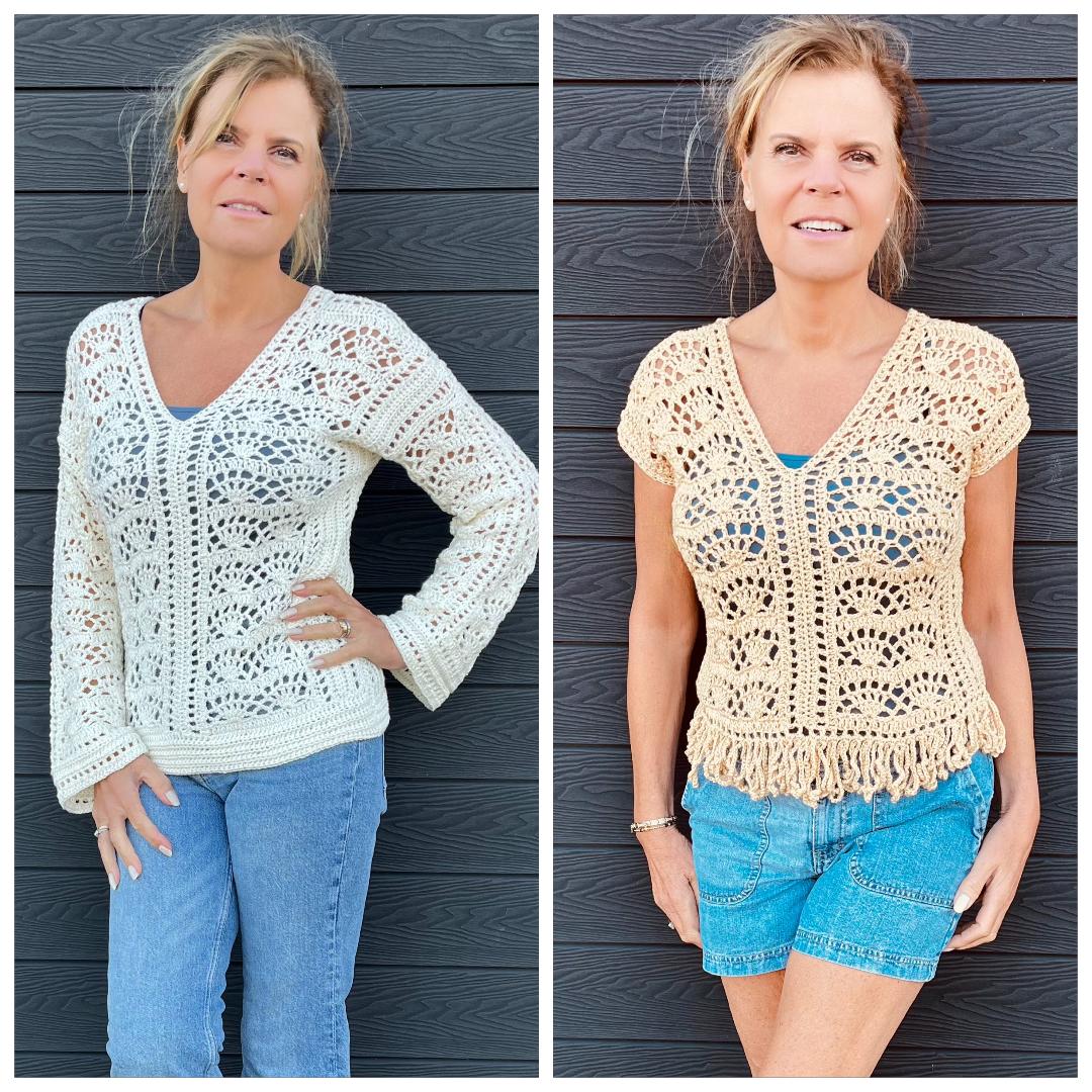 Double Fun Sweaters - Haakpatroon - digtal pdf