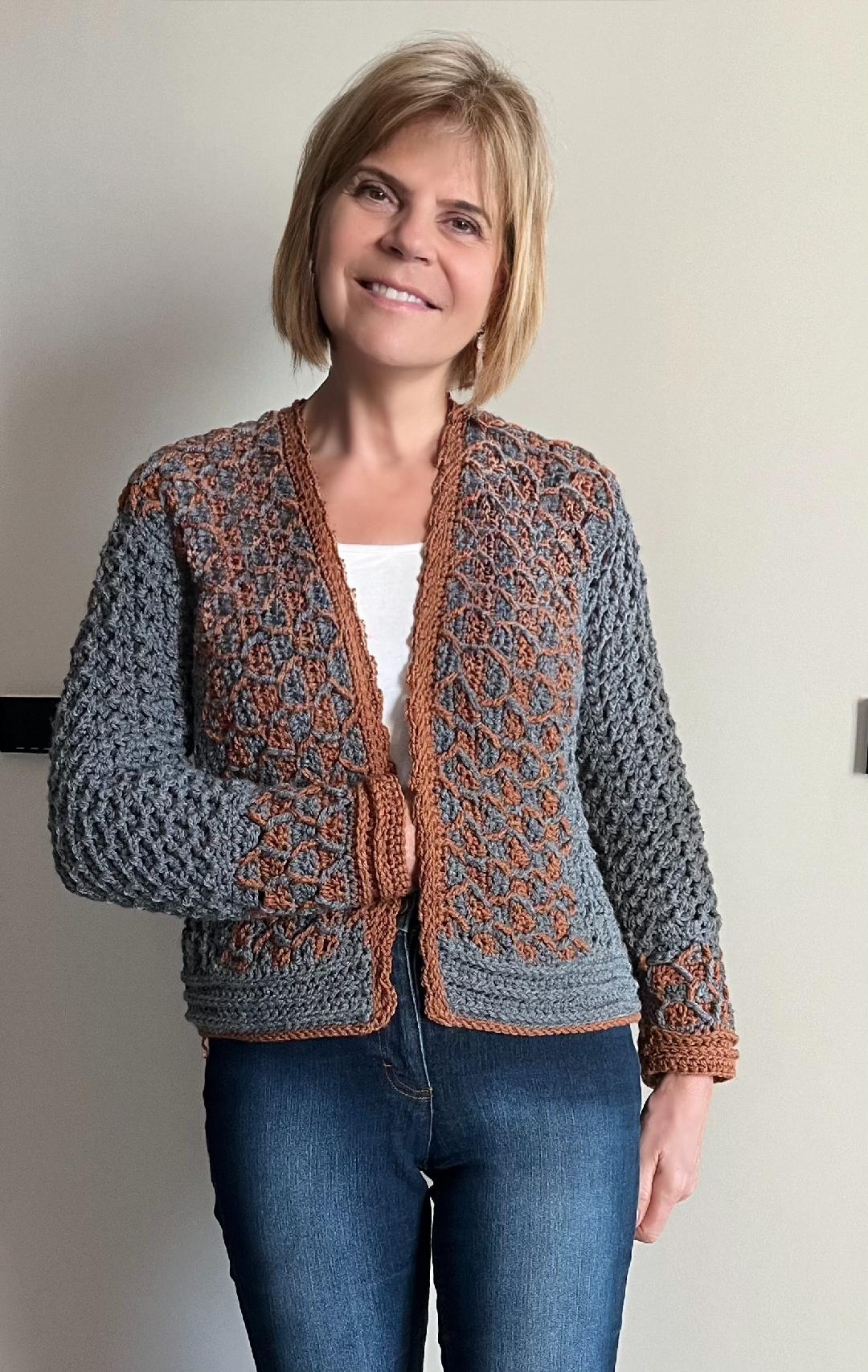 Buzzy Bee Cardi - Vest - NEDERLANDS Haakpatroon - digital pdf