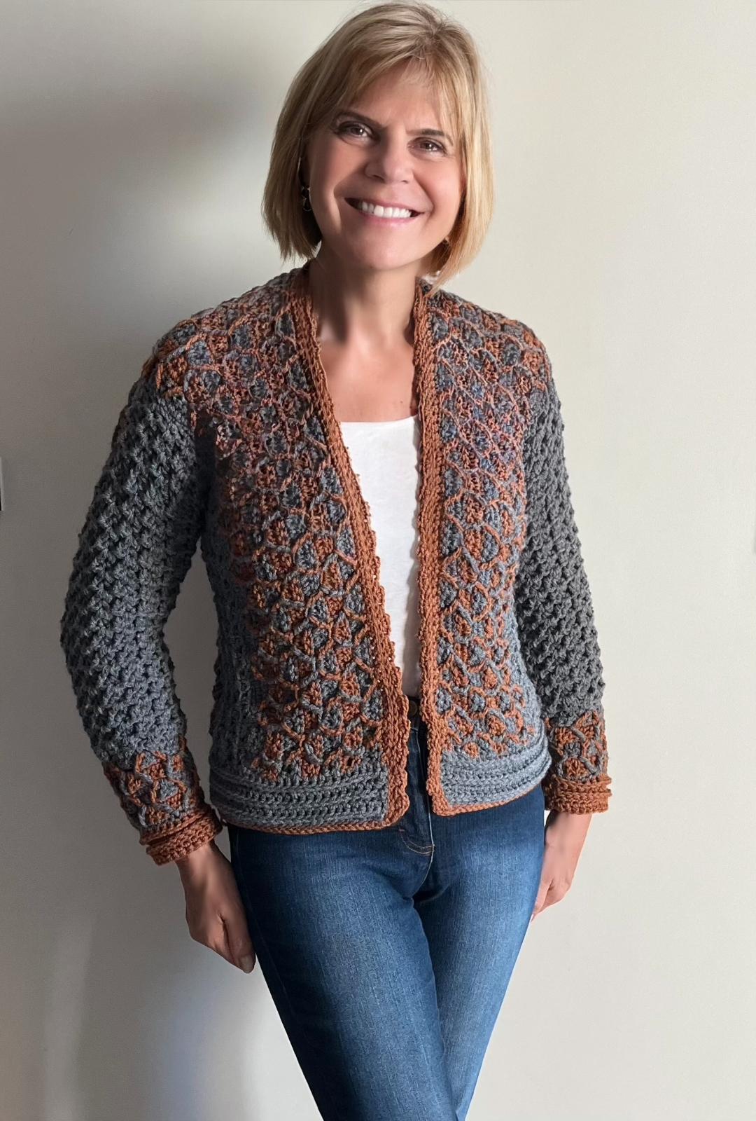 Buzzy Bee Cardi - Vest - NEDERLANDS Haakpatroon - digital pdf