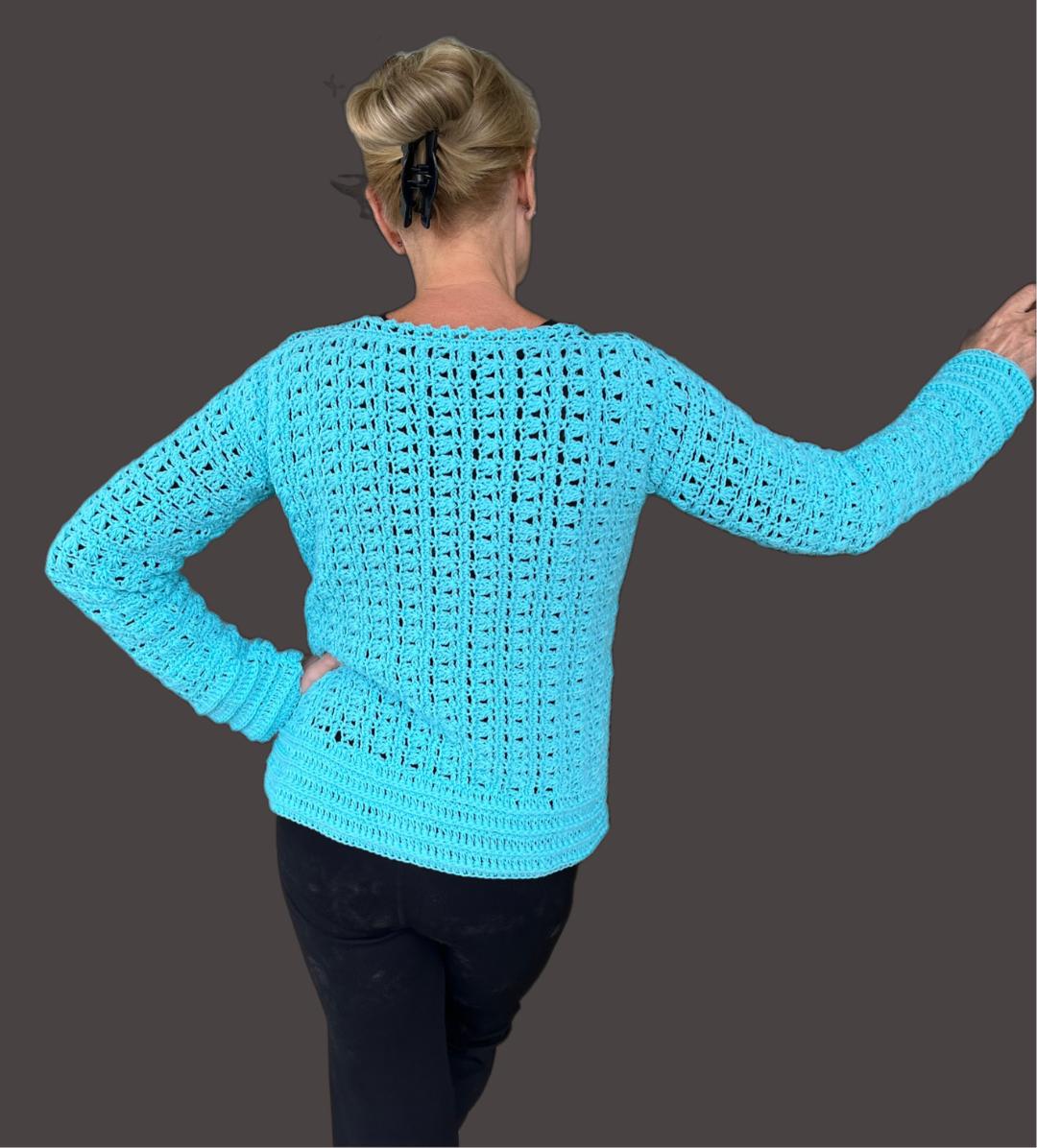 Happy Heather Sweater - Haakpatroon - digital pdf