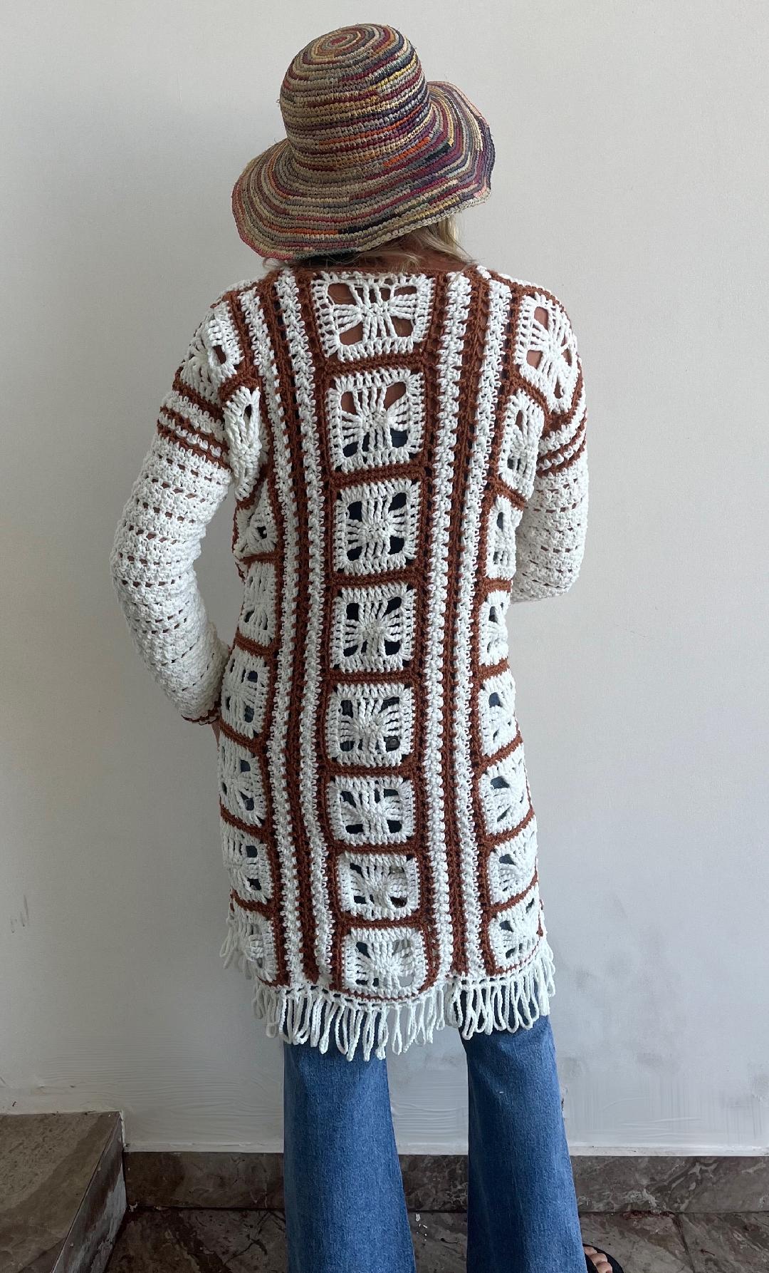 Bohemian Chique Vest - Haakpatroon - digital pdf