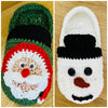 Frosti & Santa Slippers - Haakpatroon - pdf