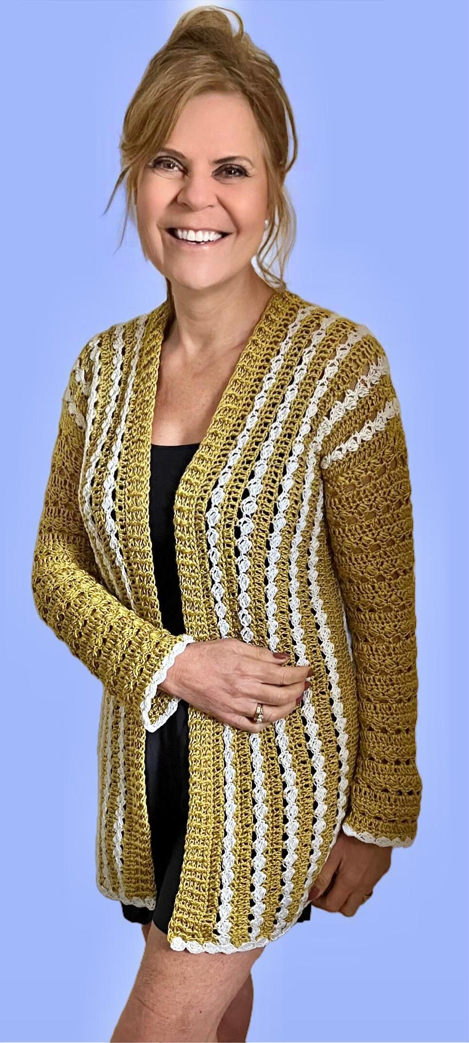 Glow Cardi Glow - Haakpatroon