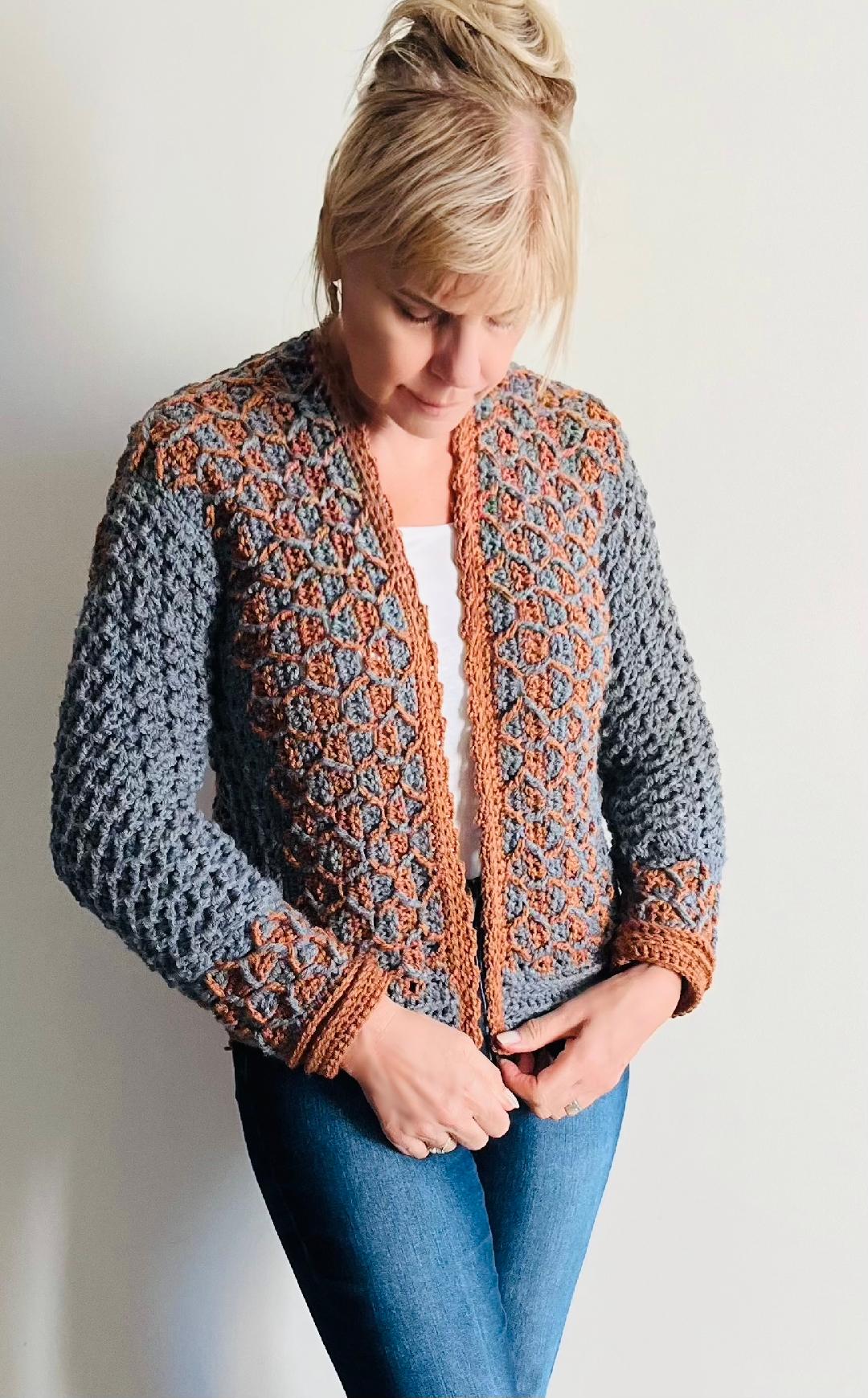 Buzzy Bee Cardi - Vest - NEDERLANDS Haakpatroon - digital pdf