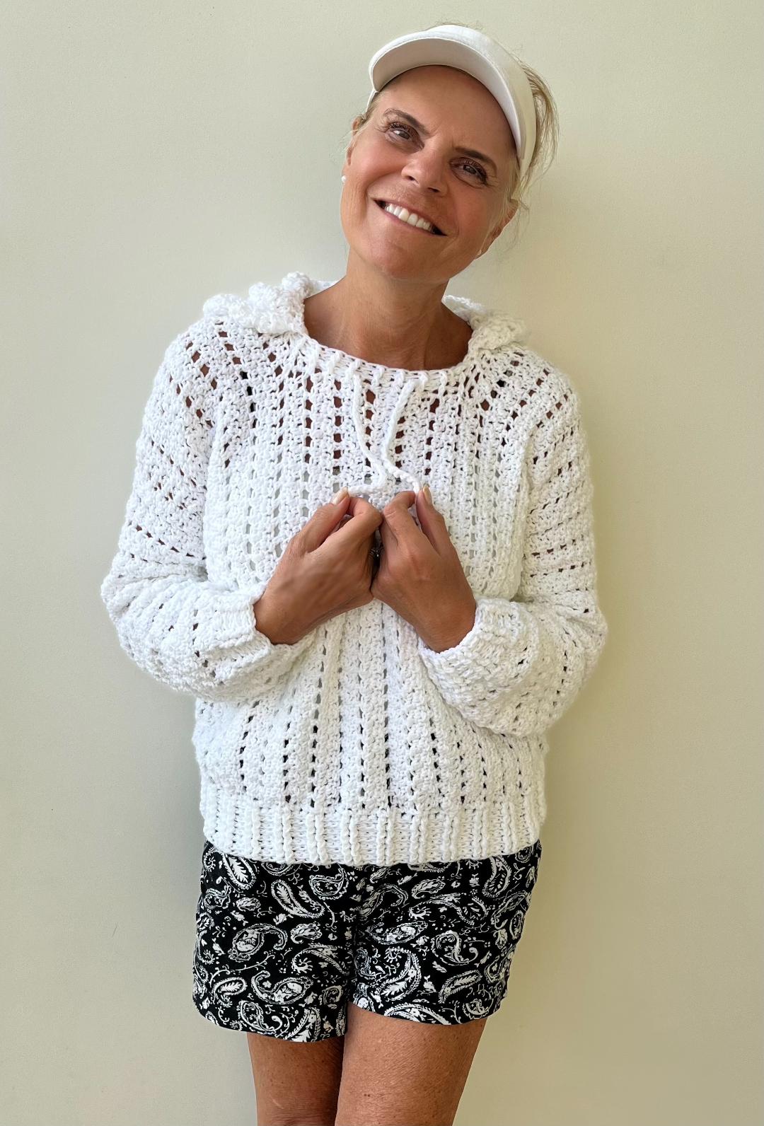 In the Mood for a Hood - Haakpatroon - Hoodie Sweater - Pdf