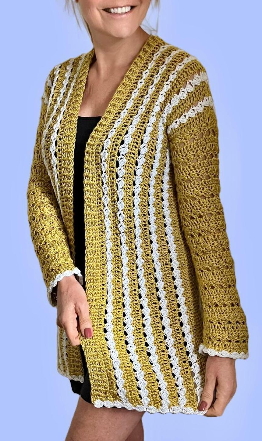 Glow Cardi Glow - Haakpatroon