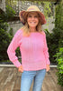 Tickled Pink Sweater - Haakpatroon - met bonus yogasokken - digital Pdf