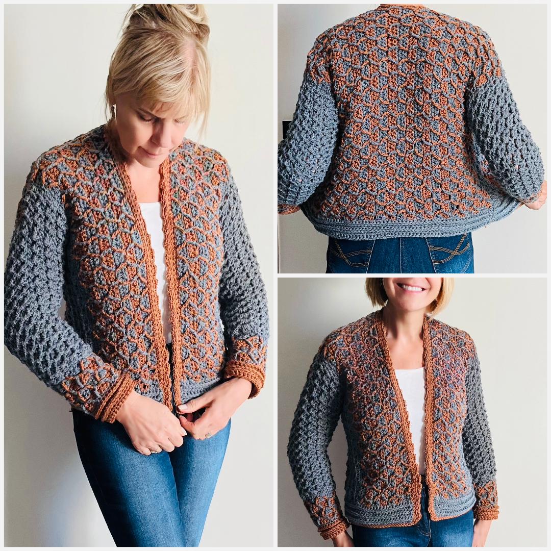 Buzzy Bee Cardi - Vest - NEDERLANDS Haakpatroon - digital pdf