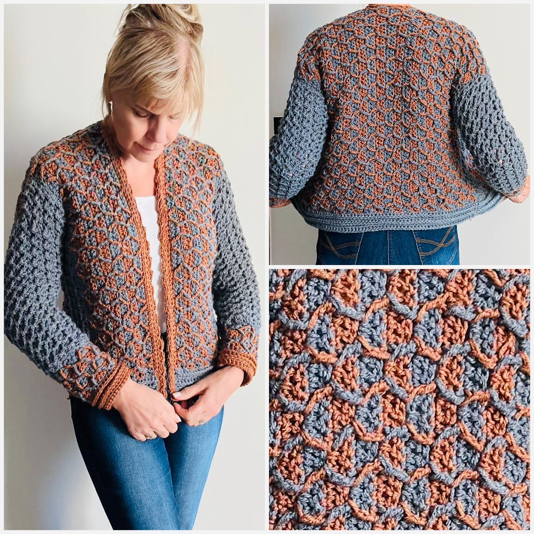 Buzzy Bee Cardi - Vest - NEDERLANDS Haakpatroon - digital pdf