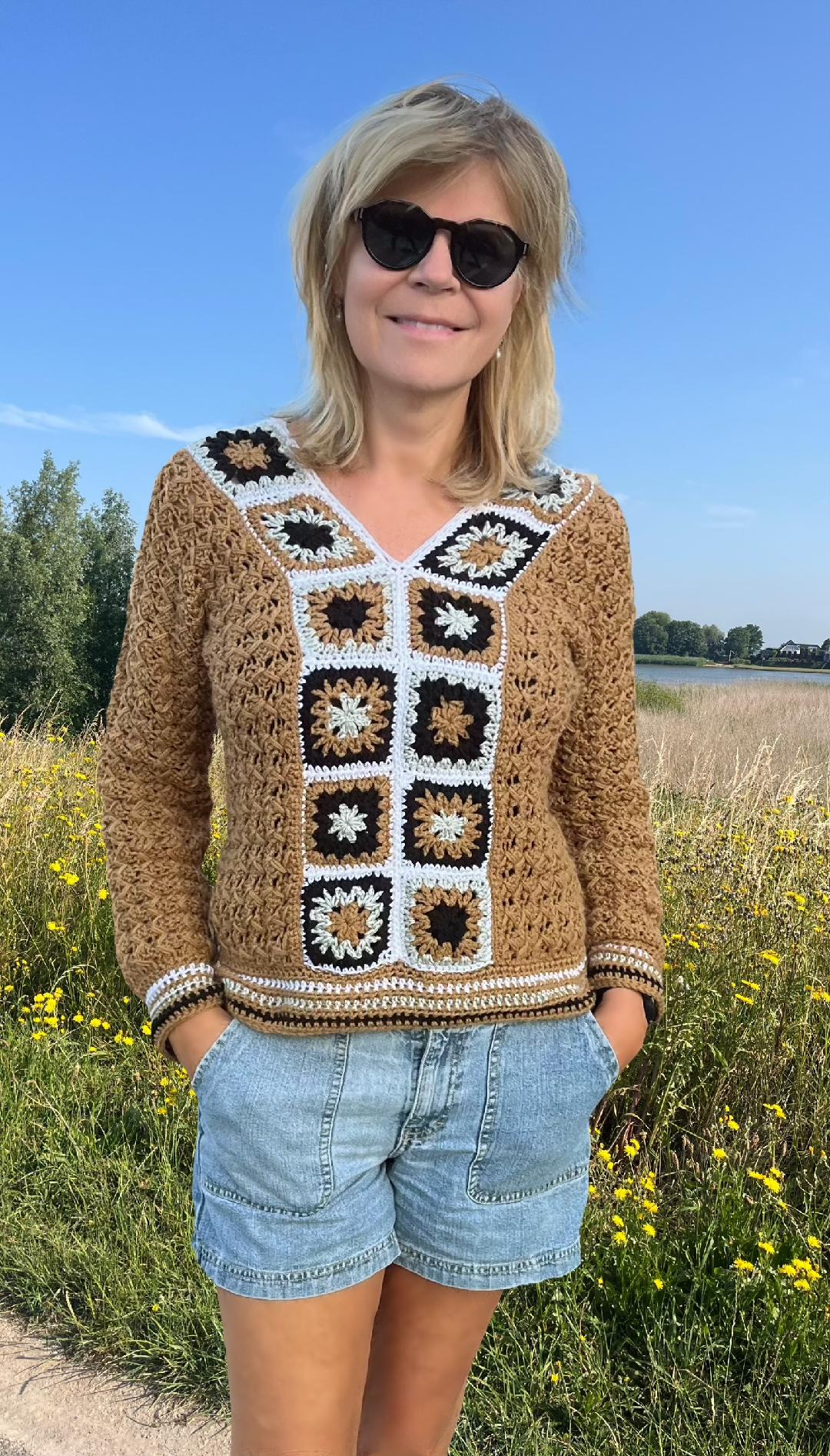 Toffee Trail Sweater - Haakpatroon - Digital pdf