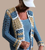Jenny Squares Vest + Top - Haakpatronen - digital pdf